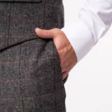 Костюм-тройка твидовый на высокий рост Каталог