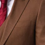Костюм-тройка коричневого цвета на высокий рост Каталог