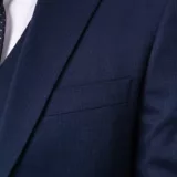 Костюм-тройка синего цвета на высокий рост Каталог