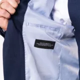 Костюм-тройка синего цвета на высокий рост Каталог