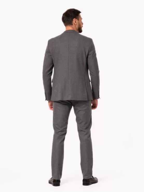 Костюм-двойка матово-серого цвета Каталог