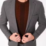 Костюм-двойка матово-серого цвета Каталог