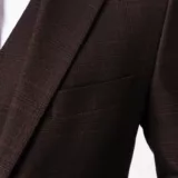 Костюм-тройка цвет молочный шоколад Каталог