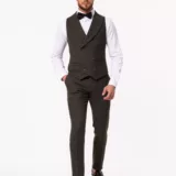 Костюм-тройка болотный цвет Каталог