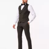 Костюм-тройка болотный цвет Каталог