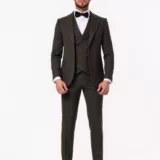 Костюм-тройка болотный цвет Каталог