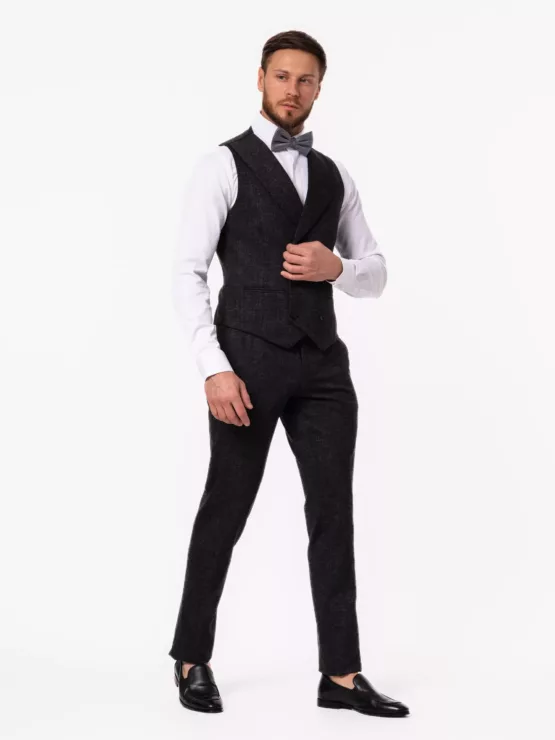 Костюм-тройка графитовый цвет Каталог