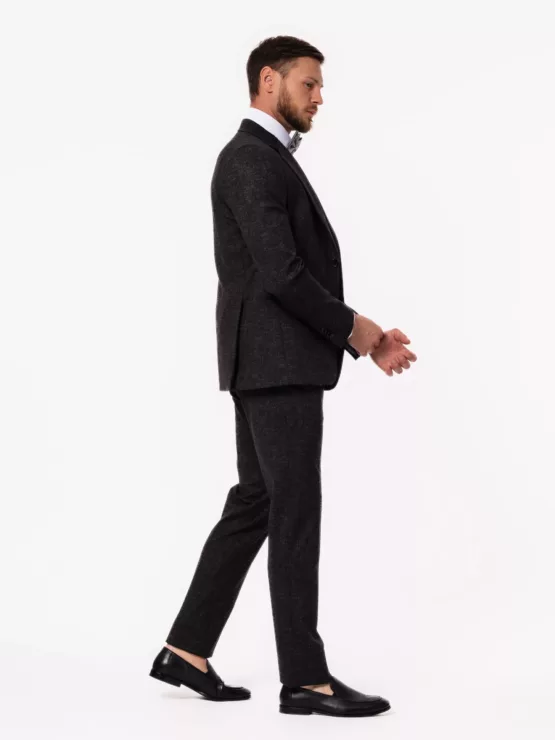 Костюм-тройка графитовый цвет Каталог