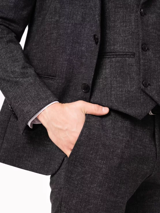 Костюм-тройка графитовый цвет Каталог