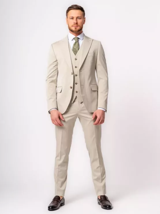 Костюм-тройка светло-фисташковый Каталог