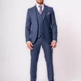 Костюм-тройка светло-синего цвета Каталог