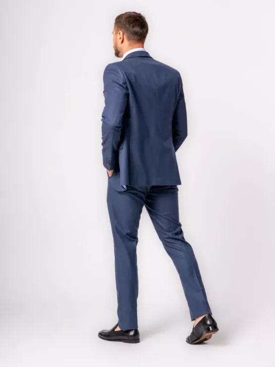 Костюм-тройка светло-синего цвета Каталог