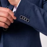 Костюм-тройка светло-синего цвета Каталог