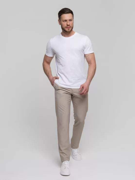 Костюм-двойка бежевый цвет Каталог