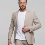 Костюм-двойка бежевый цвет Каталог