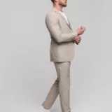 Костюм-двойка бежевый цвет Каталог