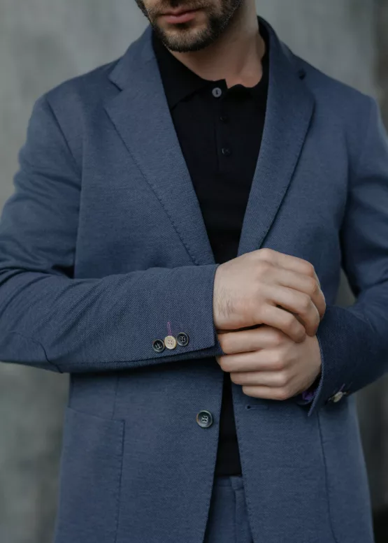 Casual костюм серого цвета Брюки