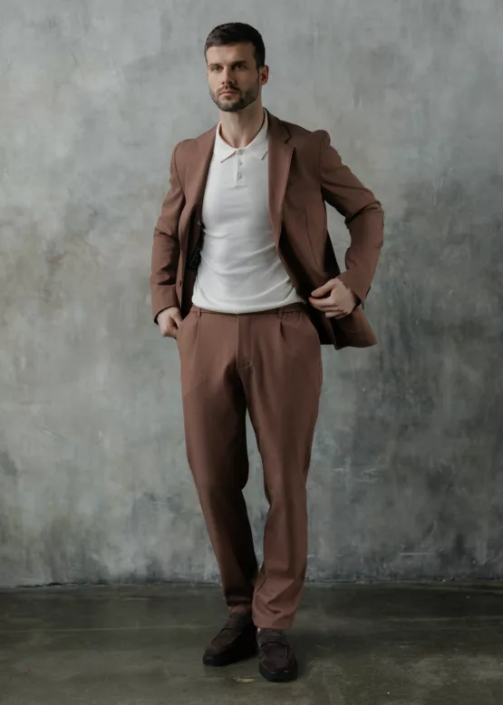 Casual костюм  цвет «бохо» Брюки