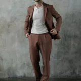 Casual костюм  цвет «бохо» Брюки