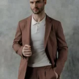 Casual костюм  цвет «бохо» Брюки