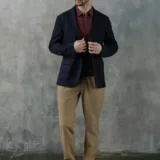 Casual костюм-двойка комбинированный Брюки