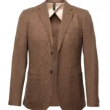 Casual пиджак пшеничный цвет Брюки