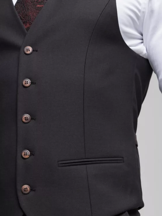 Костюм-тройка цвет винный Каталог