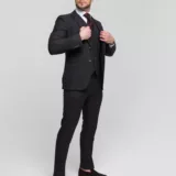 Костюм-тройка цвет винный Каталог