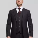 Костюм-тройка цвет винный Каталог