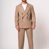 Костюм oversize цвет бежевый Клубный костюм