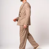 Костюм oversize цвет бежевый Клубный костюм