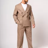 Костюм oversize цвет бежевый Каталог