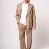 Костюм oversize цвет бежевый Клубный костюм