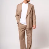 Костюм oversize цвет бежевый Каталог