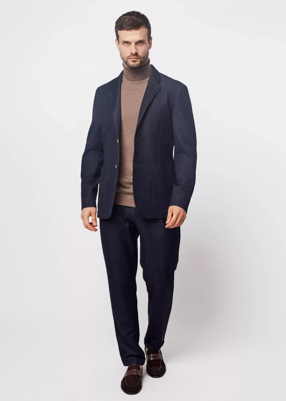 Casual костюм цвет темный хром Брюки