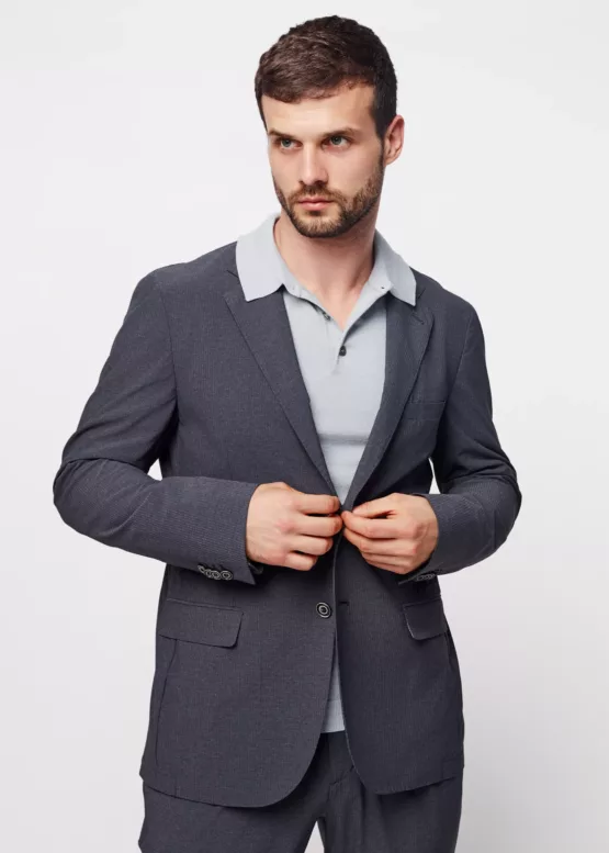 Casual костюм-двойка серый цвет Брюки