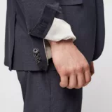 Casual костюм-двойка серый цвет Брюки