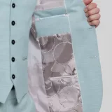 Костюм-тройка мятный оттенок Вечерние мужские костюмы