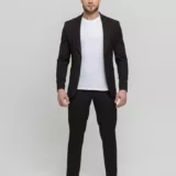 Костюм-двойка темно-коричневый Каталог