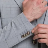 Костюм-тройка цвет серый в клетку Каталог