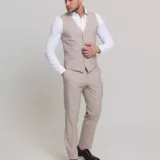 Костюм-тройка кремовый цвет Каталог