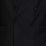 Оверсайз двубортный матово-черного цвета Каталог