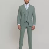 Костюм-тройка мятный цвет Костюмы мужские классические