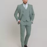 Костюм-тройка мятный цвет Костюмы мужские классические