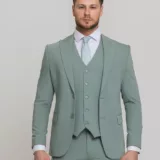 Костюм-тройка мятный цвет Костюмы мужские классические