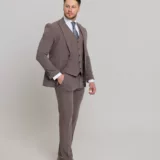 Костюм-тройка цвет визон Костюм на свадьбу