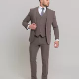 Костюм-тройка цвет визон Костюм на свадьбу