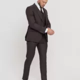 Костюм-тройка шоколадный оттенок Костюм на свадьбу