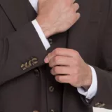 Костюм-тройка шоколадный оттенок Костюм на свадьбу