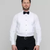 Сорочка под бабочку с французским манжетом Рубашки